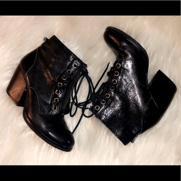KorkEase Shoes Kork Ease Kaplana Lace Up Combat Bootie Poshmark